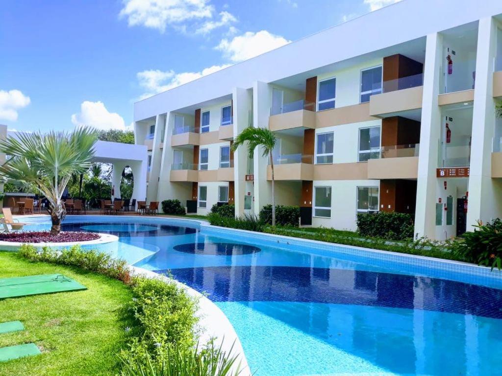 Apto Guarajuba Praia Condominio Porto Smeralda-100 Metros Da Praia Extérieur photo